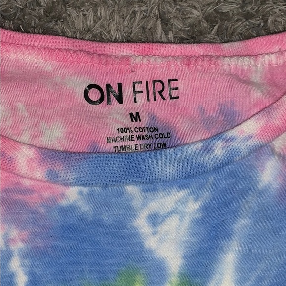 Tyedye frilled edges shirt - Picture 3 of 5